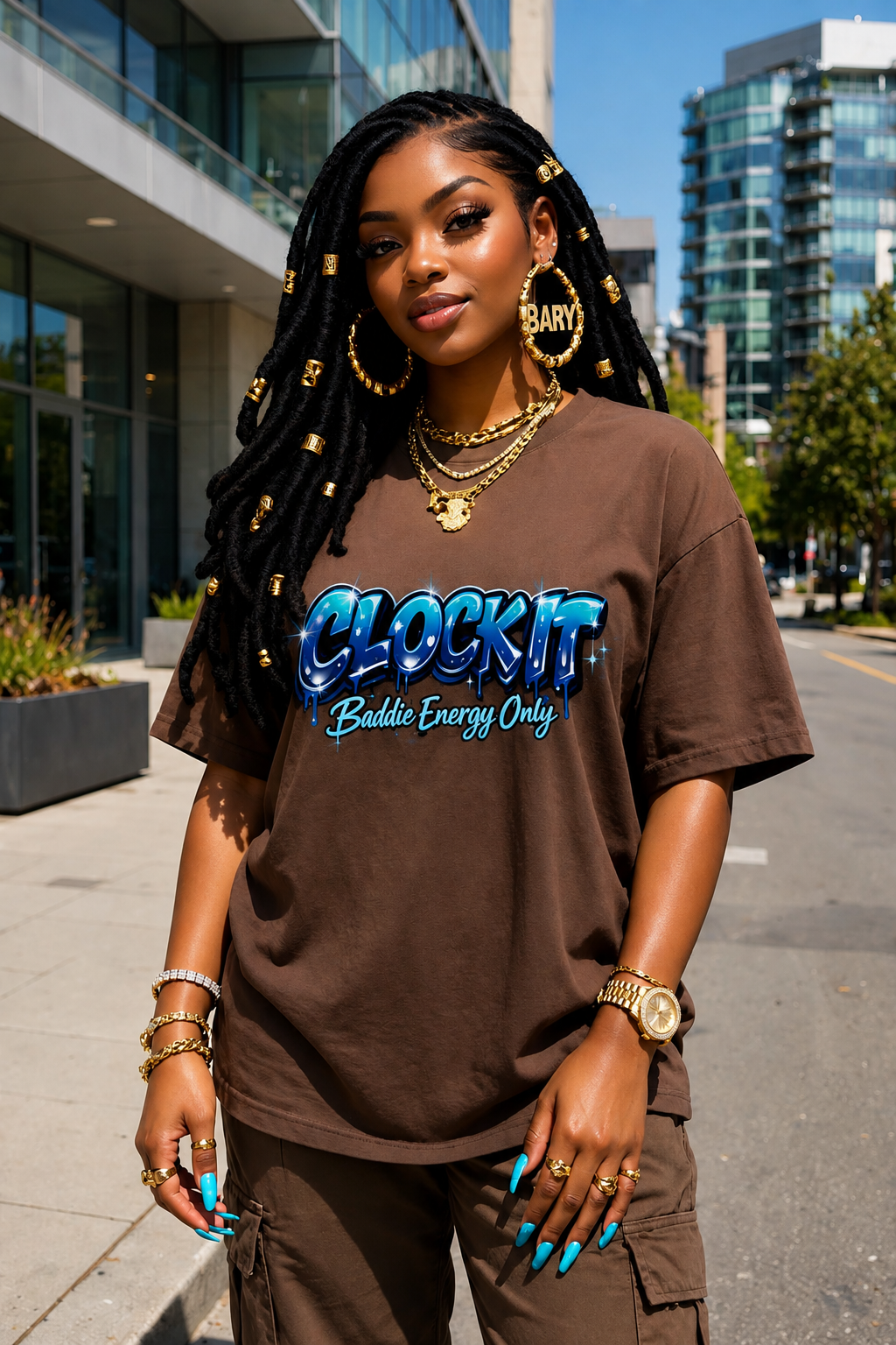 Baddie Energy Only Streetwear Tee