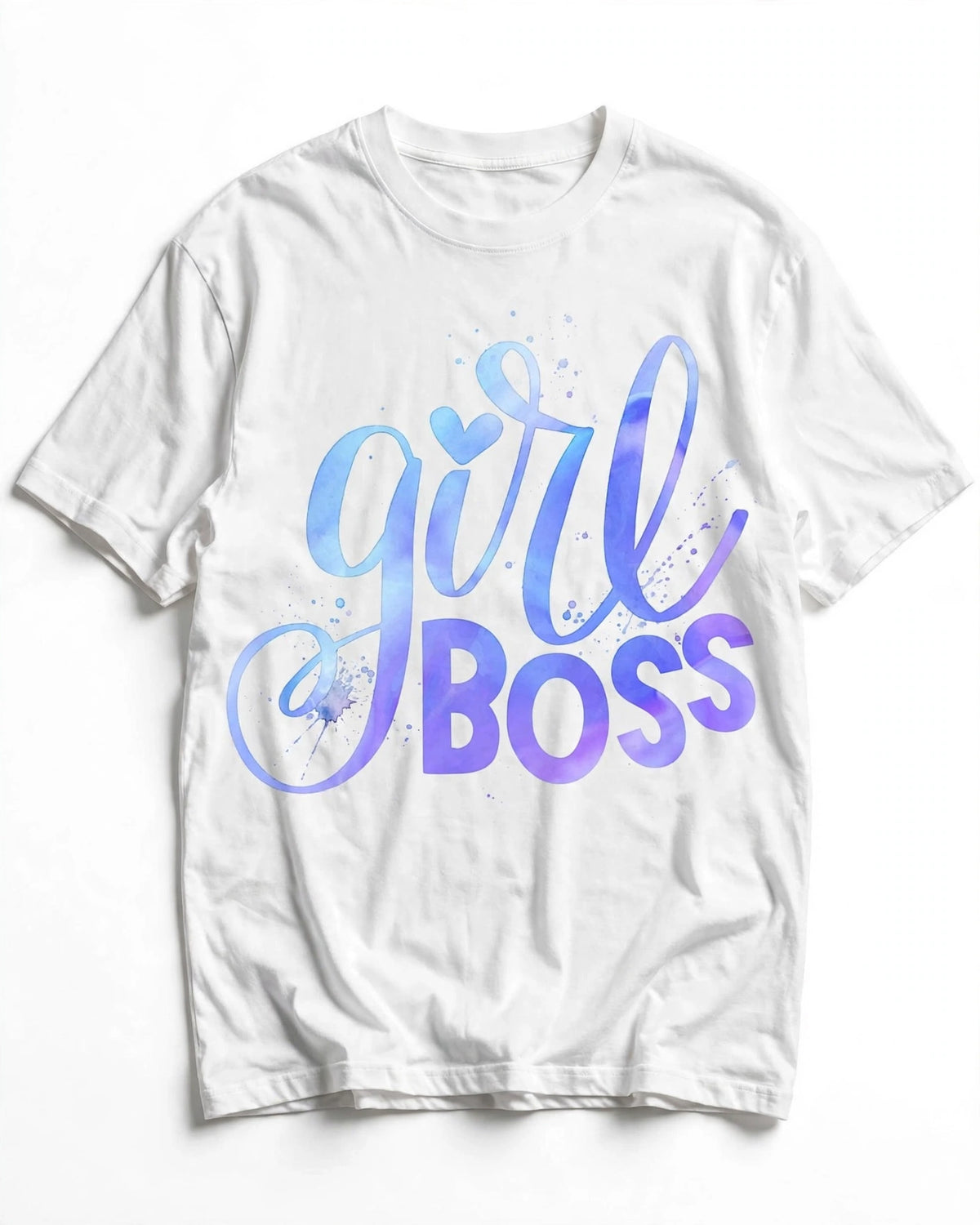 Girl Boss Pastel Lettering Graphic Tee